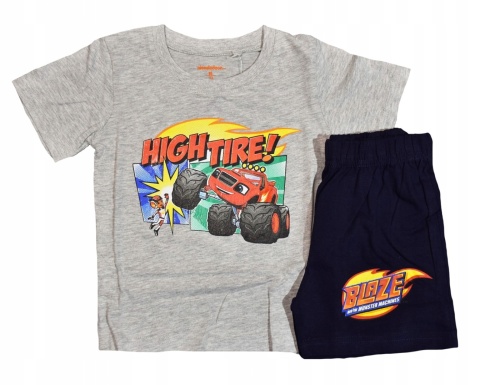 Piżama dziecięca BLAZE I MEGA MASZYNY piżamka chłopięca bawełniana 116