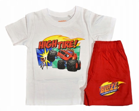 Piżama dziecięca BLAZE I MEGA MASZYNY piżamka chłopięca bawełniana 122