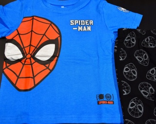 Piżama dziecięca SPIDERMAN piżamka chłopięca bawełniana letnia komplet 122