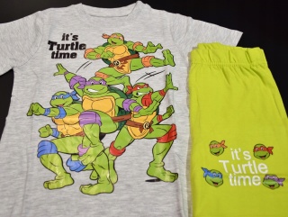 Piżama dziecięca WOJOWNICZE ŻOŁWIE NINJA piżamka chłopięca bawełniana 134