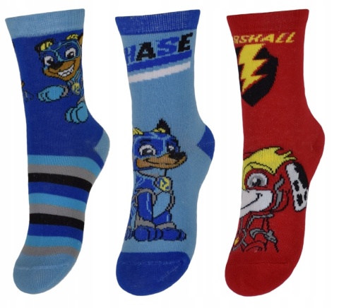 Skarpetki skarpety PSI PATROL dziecięce KOSMO PIESKI 3-pak 27-30