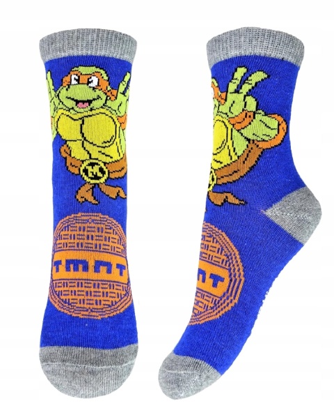 Skarpetki skarpety WOJOWNICZE ŻÓŁWIE NINJA 23-26