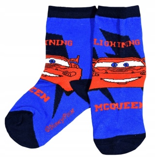 Skarpetki skarpety dziecięce AUTA ZYGZAK MCQUEEN bawełniane 27/30