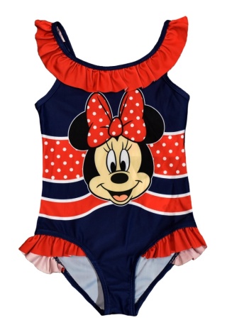 Strój kąpielowy dziecięcy jednoczęściowy MYSZKA MINNIE dziewczęcy 98/104
