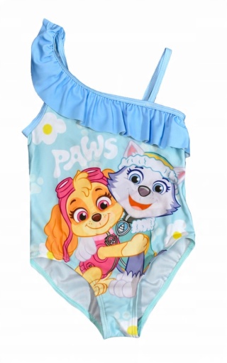 Strój kąpielowy dziecięcy jednoczęściowy PSI PATROL dla dziewczynki 110/116