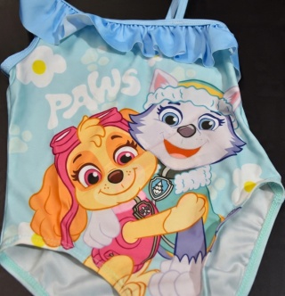 Strój kąpielowy dziecięcy jednoczęściowy PSI PATROL dla dziewczynki 98/104