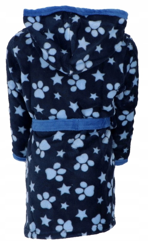 Szlafrok dziecięcy PSI PATROL koral kaptur ciepły kąpielowy pluszowy 98/104