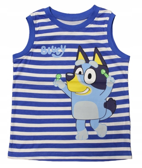 T-shirt koszulka dziecięca BLUEY bluzeczka chłopięca podkoszulka 116