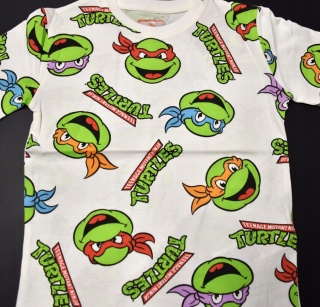 T-shirt koszulka dziecięca WOJOWNICZE ŻÓŁWIE NINJA bluzeczka chłopięca 110