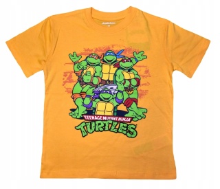 T-shirt koszulka dziecięca WOJOWNICZE ŻÓŁWIE NINJA bluzeczka chłopięca 122