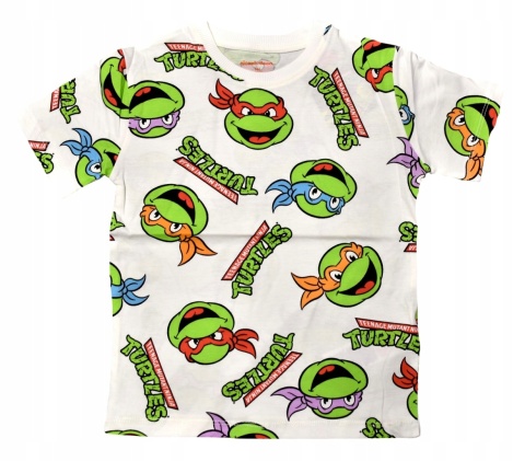 T-shirt koszulka dziecięca WOJOWNICZE ŻÓŁWIE NINJA bluzeczka chłopięca 122