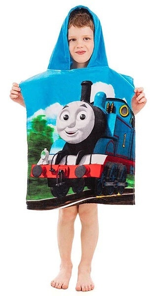 TOMEK I PRZYJACIELE ponczo poncho ręcznik bawełniany 115x50 cm