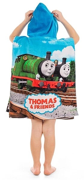 TOMEK I PRZYJACIELE ponczo poncho ręcznik bawełniany 115x50 cm