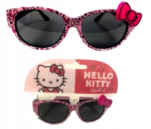 Hello Kitty kotki dziecięce okulary przeciwsłoneczne UV400