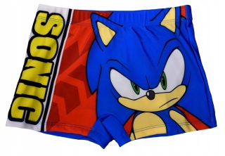 Kąpielówki bokserki dziecięce SONIC majtki kąpielowe basenowe 104/110