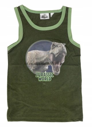 Koszulka JURASSIC WORLD podkoszulek chłopięcy dziecięcy 2-PAK 98/104