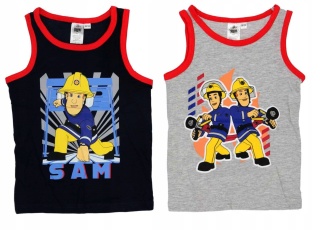 Koszulka t-shirt STRAŻAK SAM podkoszulek chłopięcy dziecięcy 2-PAK 110/116