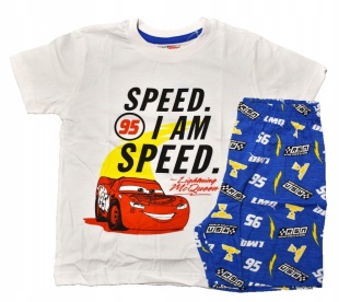 Piżama dziecięca AUTA ZYGZAK MCQUEEN piżamka chłopięca bawełniana 128