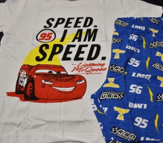 Piżama dziecięca AUTA ZYGZAK MCQUEEN piżamka chłopięca bawełniana 128