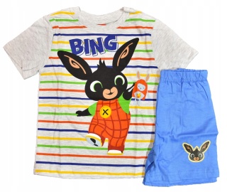 Piżama dziecięca KRÓLIK BING piżamka chłopięca letnia bawełniana 104