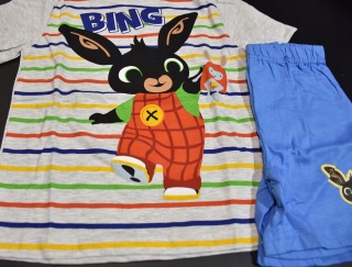 Piżama dziecięca KRÓLIK BING piżamka chłopięca letnia bawełniana 104