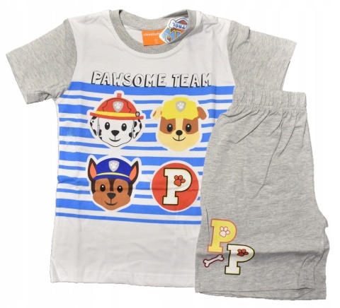 Piżama dziecięca PSI PATROL piżamka chłopięca letnia 122 II GATUNEK