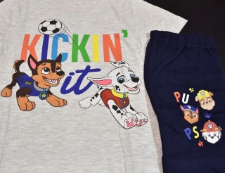 Piżama dziecięca PSI PATROL piżamka chłopięca letnia bawełniana 110