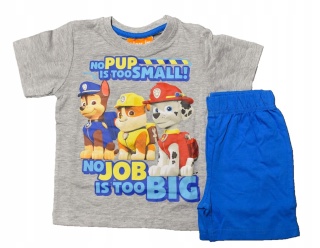 Piżama dziecięca PSI PATROL piżamka chłopięca letnia bawełniana 128