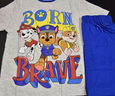 Piżama dziecięca PSI PATROL piżamka chłopięca letnia bawełniana 128