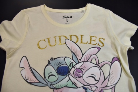 Piżama dziecięca letnia STITCH ANDZIA dziewczęca bawełniana STICZ ANGEL 128