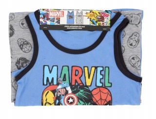 Podkoszulek koszulka AVENGERS t-shirt chłopięcy dziecięcy 2-PAK 122/128