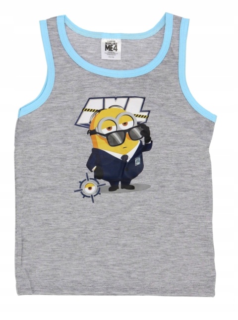 Podkoszulek koszulka MINIONKI t-shirt chłopięcy dziecięcy 2-PAK 98/104