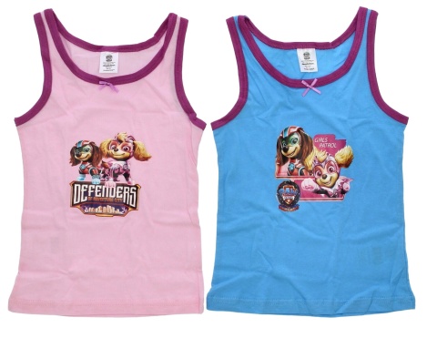 Podkoszulek koszulka PSI PATROL t-shirt dziewczęcy dziecięcy 2-PAK 110/116