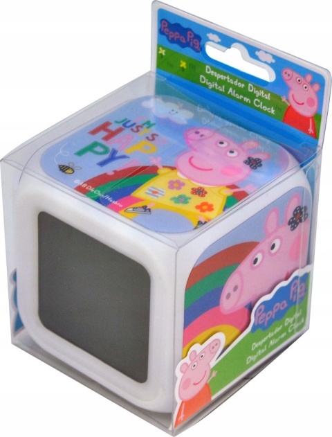 ŚWINKA PEPPA budzik zegarek elektroniczny
