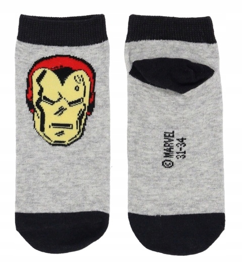 Skarpetki skarpety AVENGERS HULK stopki dziecięce bawełniane 3-pak 31-34