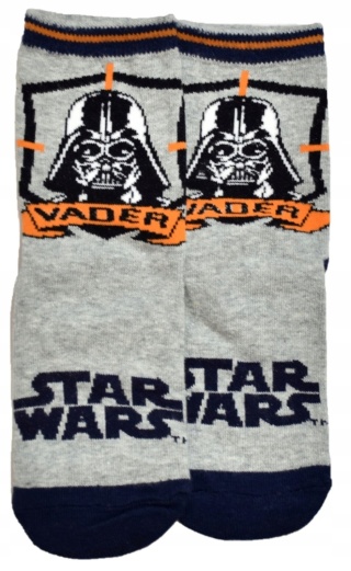 Skarpetki skarpety STAR WARS LORD VADER dziecięce bawełniane 27/30