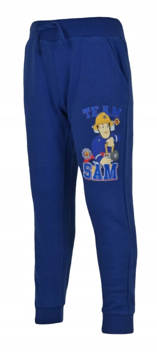 Spodnie dresowe chłopięce ocieplane STRAŻAK SAM 110