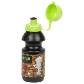 Bidon butelka z ustnikiem sport PIXEL GAME dla fanów minecraft 330 ml