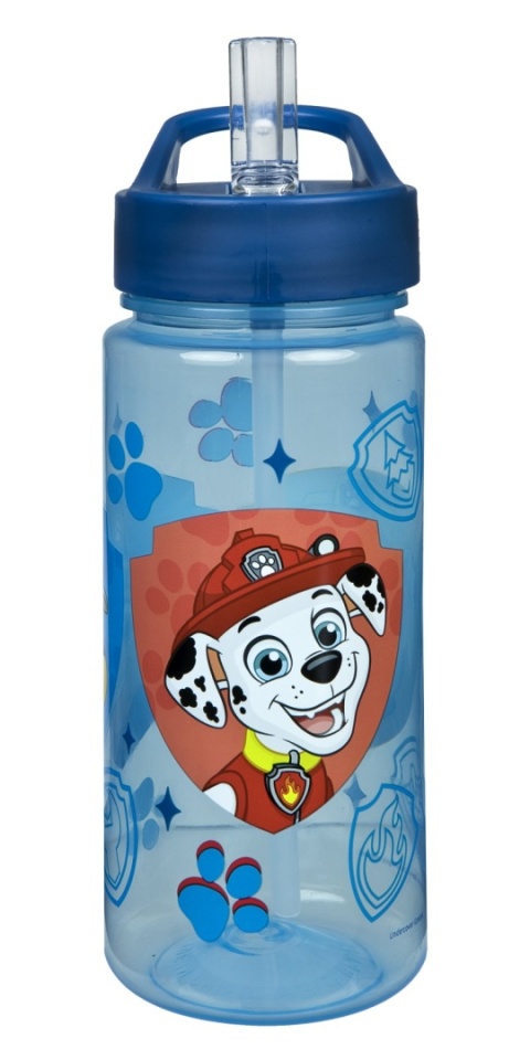 Bidon na wodę kubek ze słomką ustnikiem PSI PATROL Dziecięcy 500ml