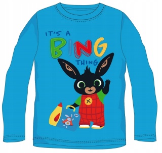 Bluzka t-shirt KRÓLIK BING dziecięca długi rękaw 110