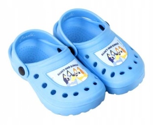Buty klapki BINGO BLUEY kroksy BLUE klapki dziecięce basenowe 28/29