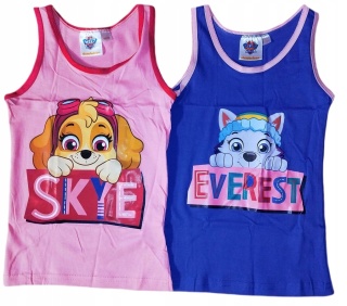 Koszulka t-shirt PSI PATROL podkoszulek dziecięcy dziewczęcy 2-PAK 98/104