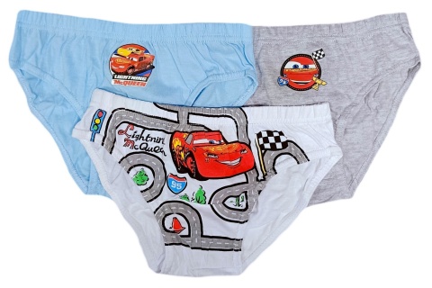 Majtki AUTA ZYGZAK MCQUEEN majtki slipy chłopięce 116