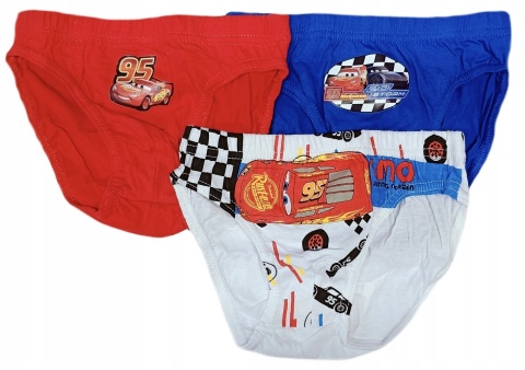 Majtki AUTA ZYGZAK MCQUEEN majtki slipy chłopięce 92/98