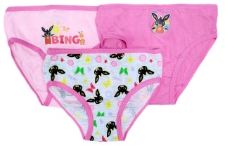 Majtki BING majtki dziecięce z BINGIEM figi dziecięce 3-pak 104/110