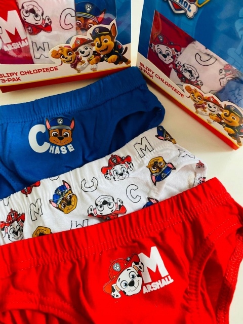 Majtki PSI PATROL slipy chłopięce majtki dziecięce 116/122