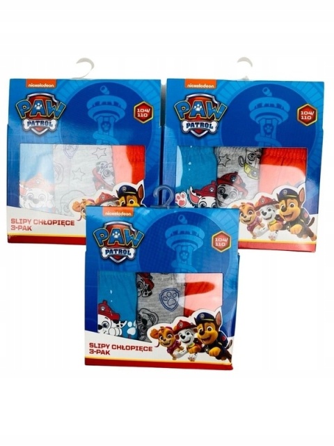 Majtki PSI PATROL slipy chłopięce majtki dziecięce 116/122