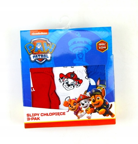 Majtki PSI PATROL slipy chłopięce majtki dziecięce 116/122