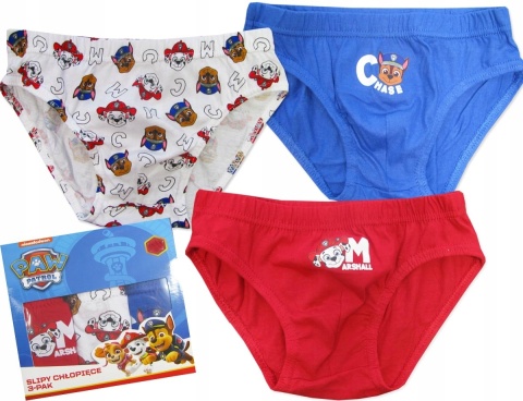 Majtki PSI PATROL slipy chłopięce majtki dziecięce 116/122