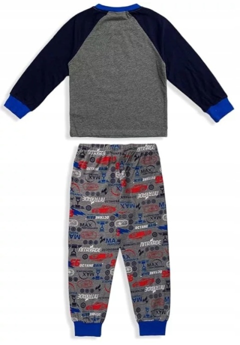 Piżama AUTA ZYGZAK MCQUEEN dziecięca piżama chłopięca długi rękaw 110